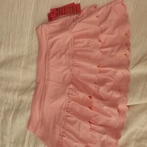 Nwt pink  Lilly Pulitzer x Meryl scalloped skort XL